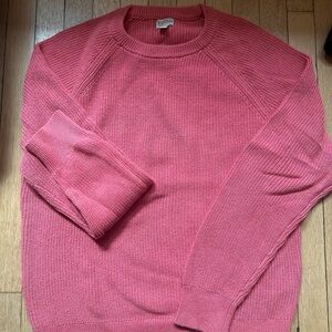 JCrew Men’s Pink Cotton Sweater